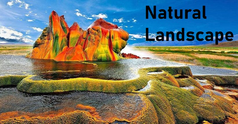 Natural Landscape in Nevada Amazing Place